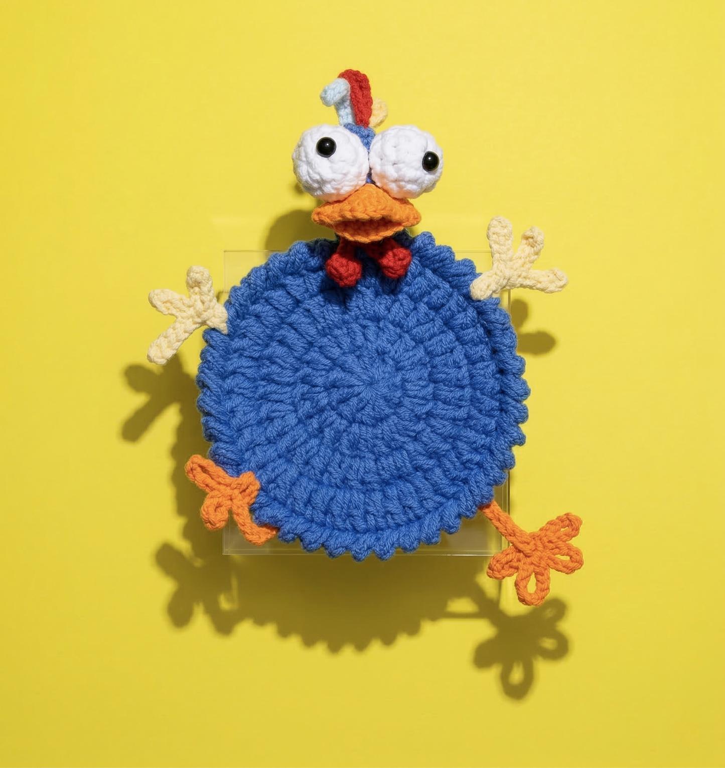 Rooster Coaster & Pot Crochet Pattern