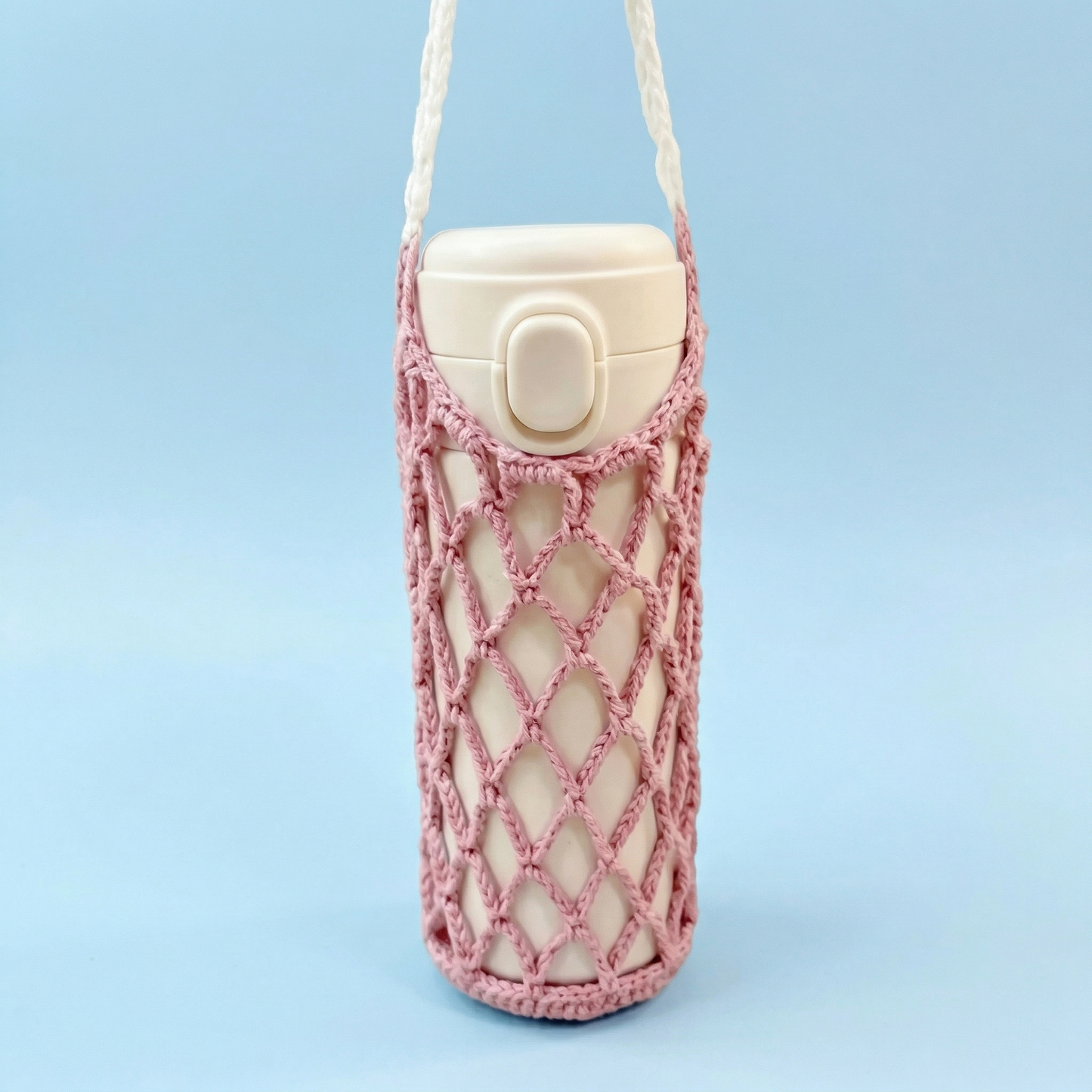 Daisy 2-in-1 Charm Bottle Holder Crochet Pattern