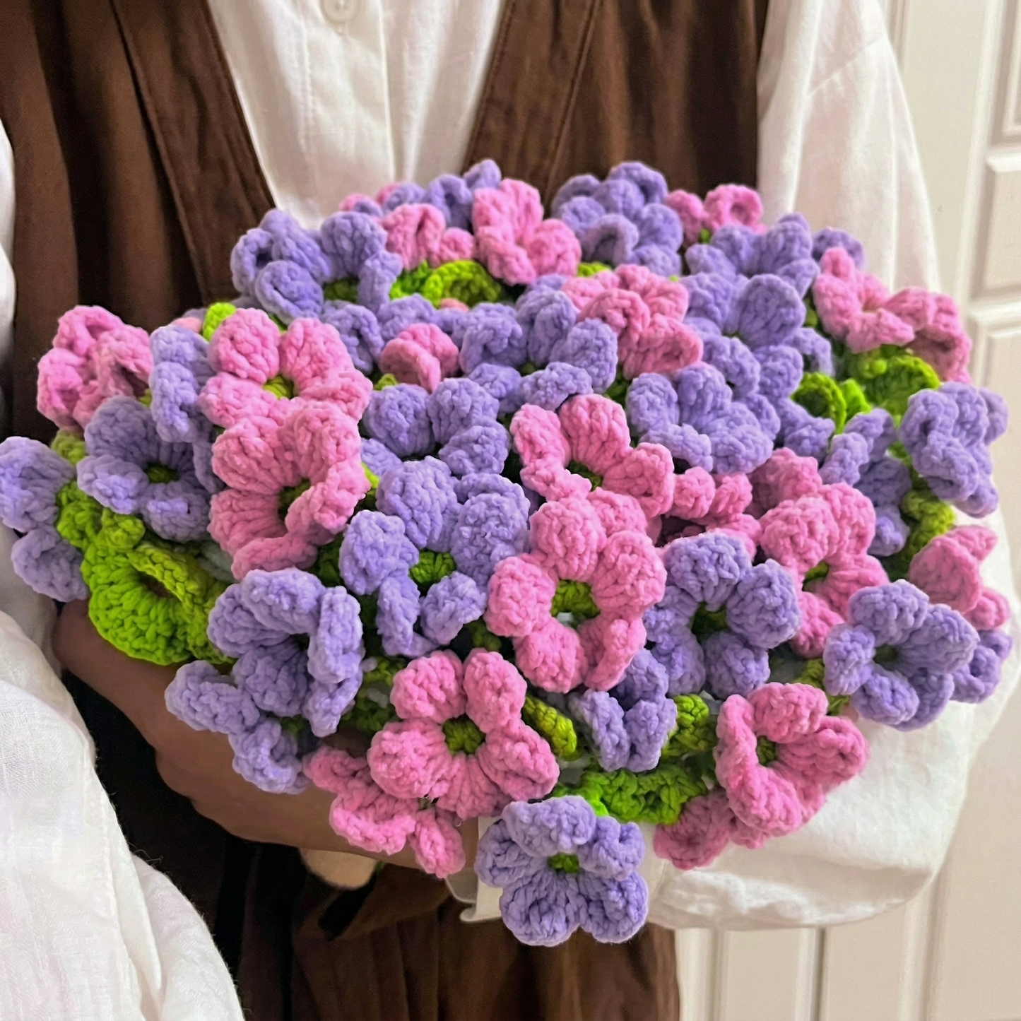 Pastel Whispers Bouquet Blanket Crochet Pattern