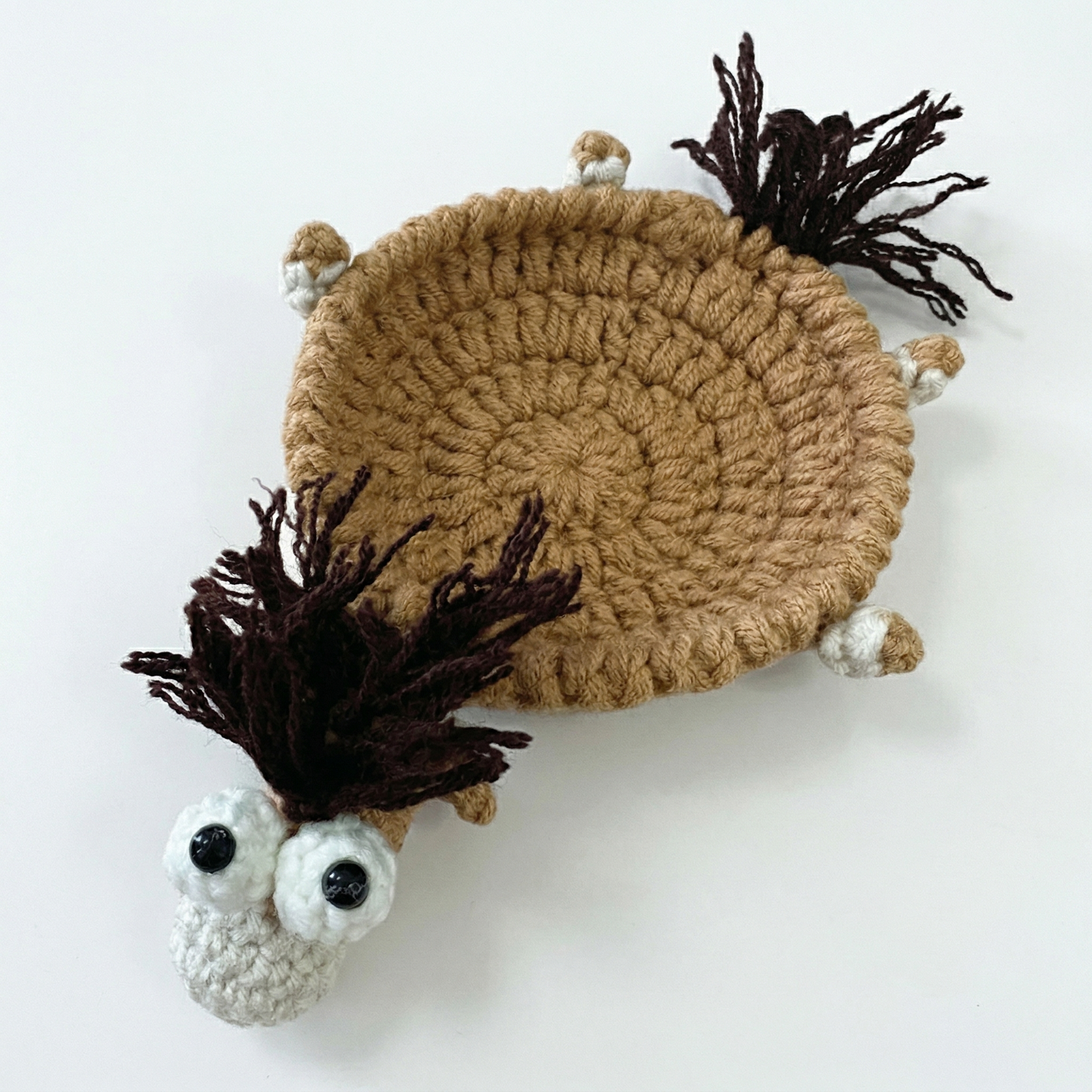 Horse Coaster Crochet Pattern