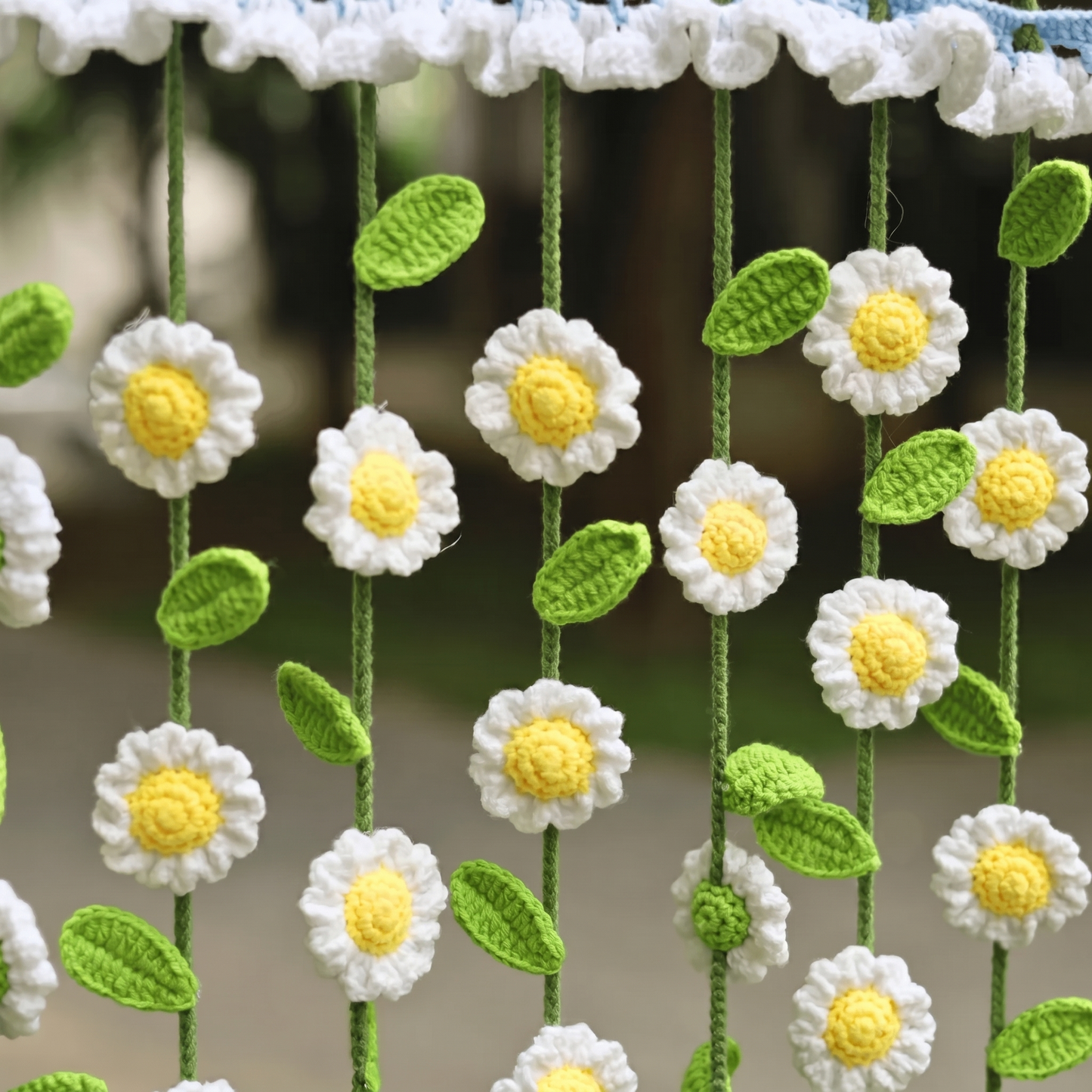 Daisy Curtains Crochet Pattern