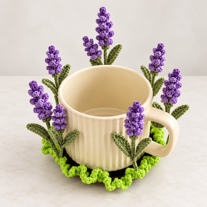 11-in-1 Popping Flower Coaster Crochet Pattern Bundle