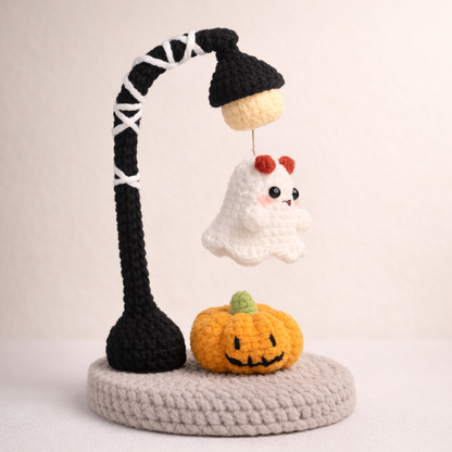 Spooky Ghost Lamp Crochet Pattern