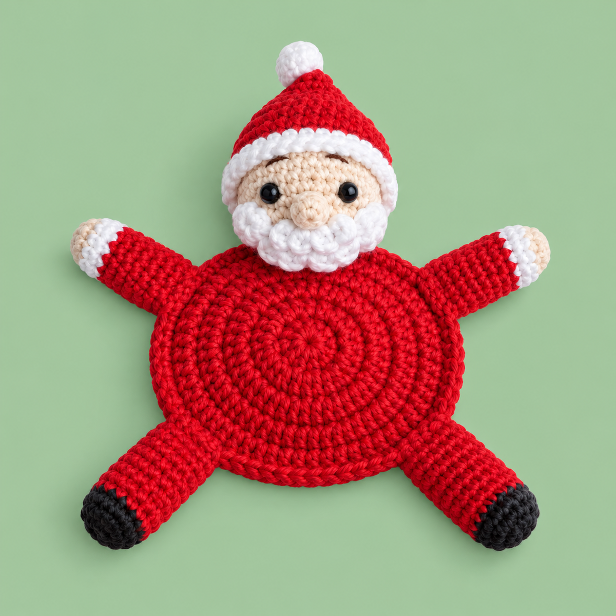 5-in-1 Christmas Coaster Crochet Pattern Bundle