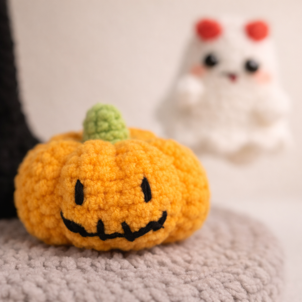 Spooky Ghost Lamp Crochet Pattern