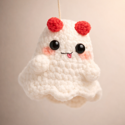 Spooky Ghost Lamp Crochet Pattern