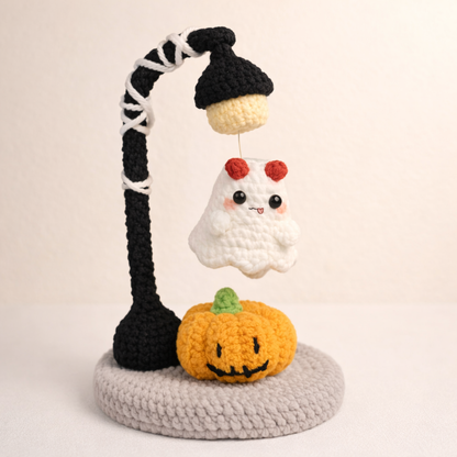 Spooky Ghost Lamp Crochet Pattern