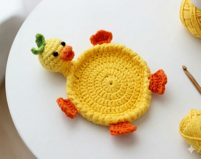 22-in-1 Wild & Funny Animal Coaster Crochet Pattern Bundle