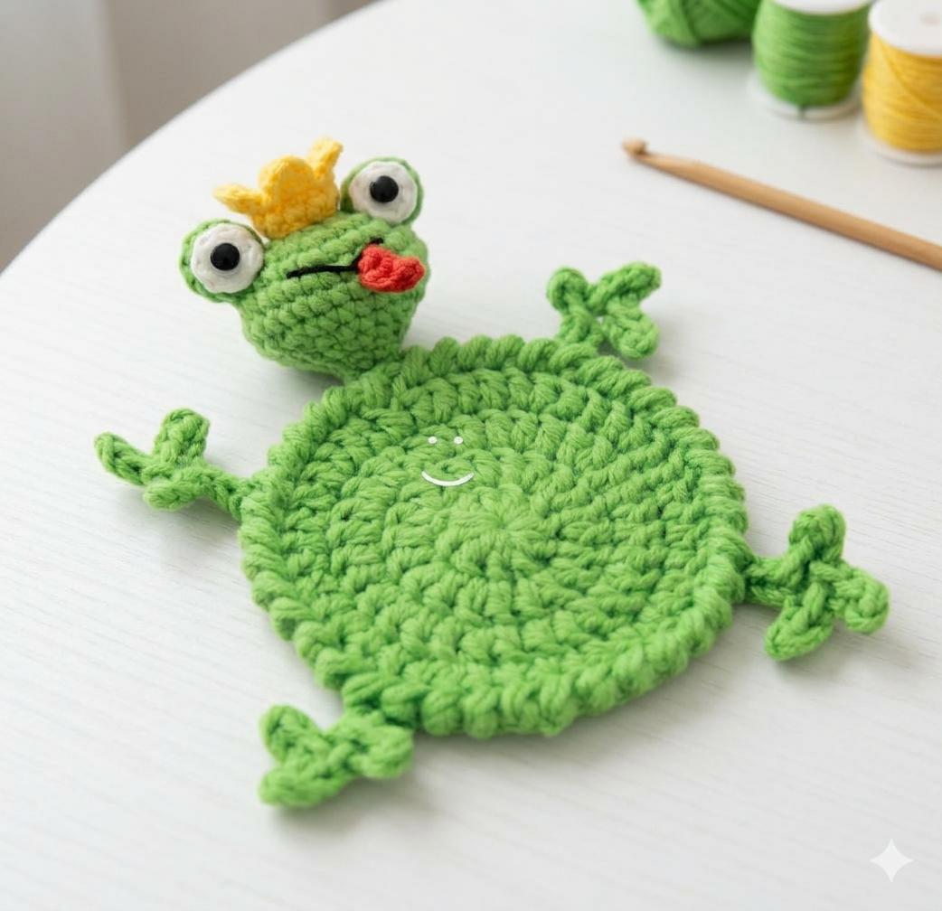 22-in-1 Wild & Funny Animal Coaster Crochet Pattern Bundle
