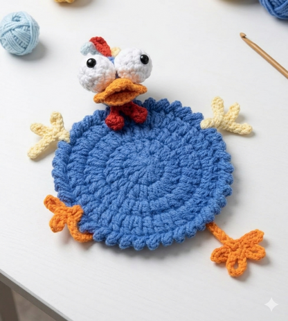 22-in-1 Wild & Funny Animal Coaster Crochet Pattern Bundle
