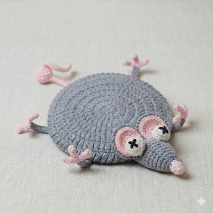22-in-1 Wild & Funny Animal Coaster Crochet Pattern Bundle