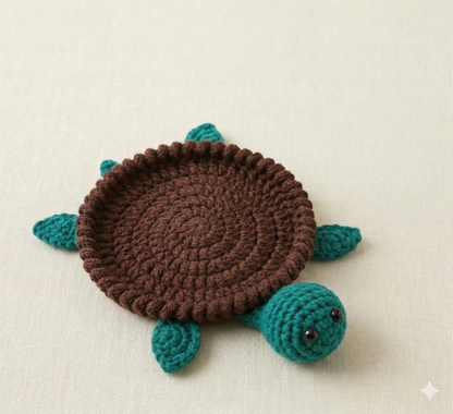22-in-1 Wild & Funny Animal Coaster Crochet Pattern Bundle