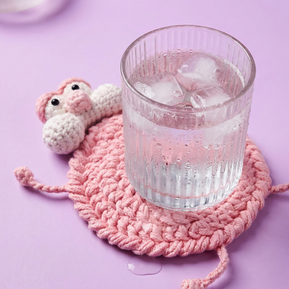 22-in-1 Wild & Funny Animal Coaster Crochet Pattern Bundle