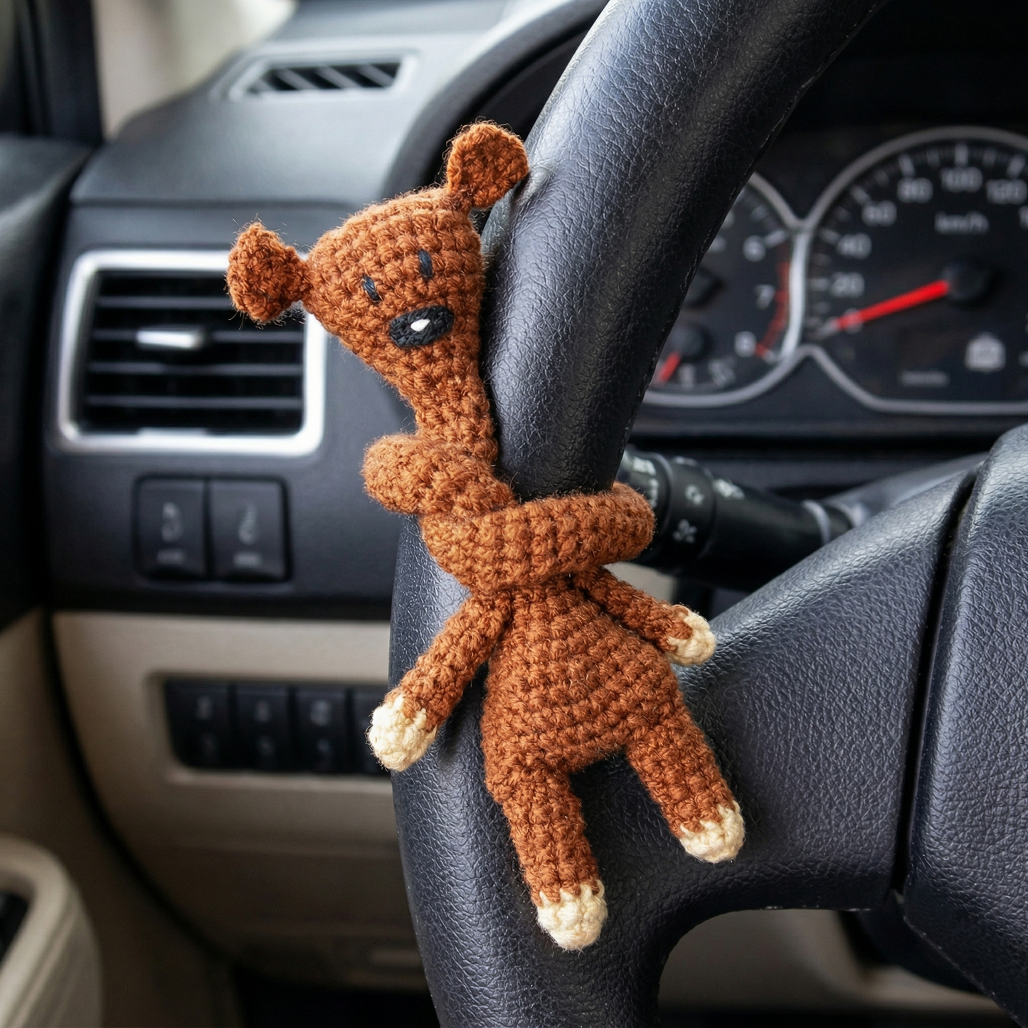 5-in-1 Cute Long Neck Animal Bag Charm Crochet Pattern Bundle