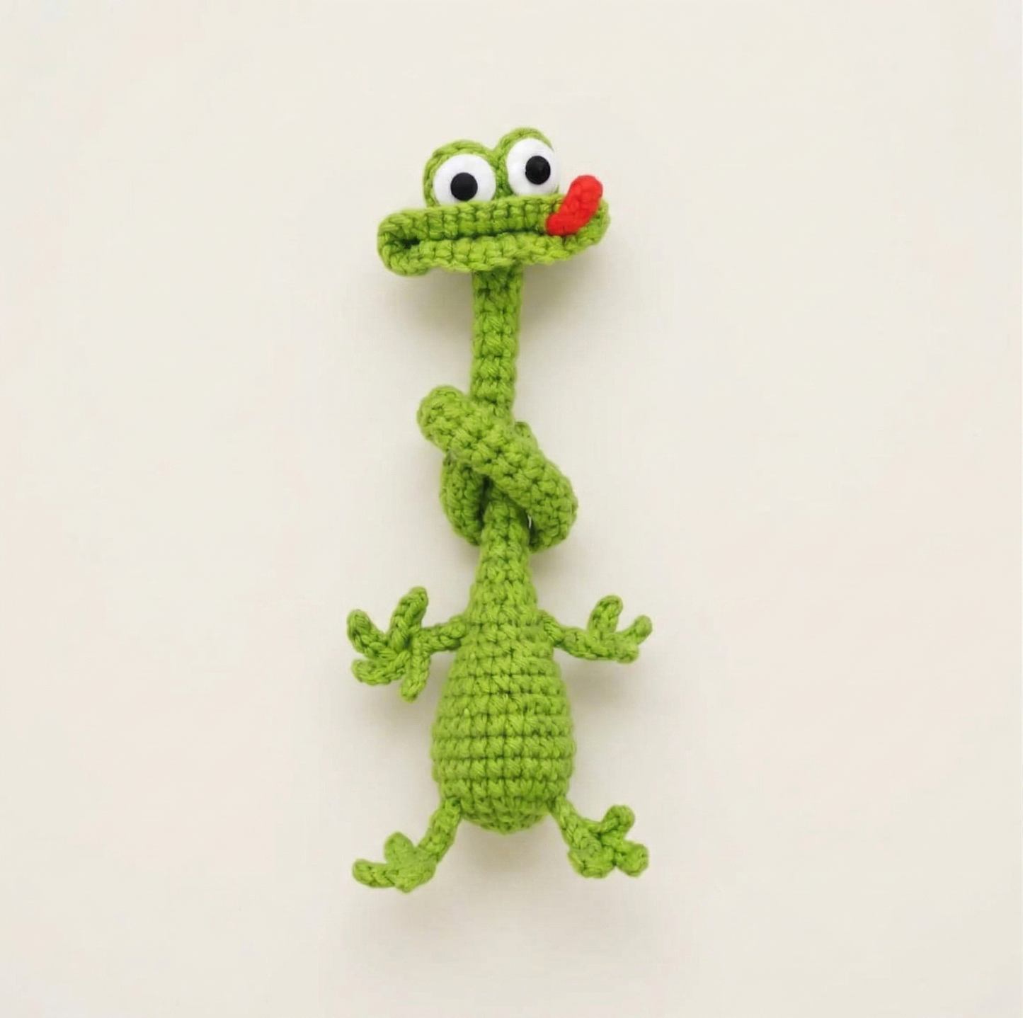 5-in-1 Funny Long Neck Animal Bag Charm Crochet Pattern Bundle