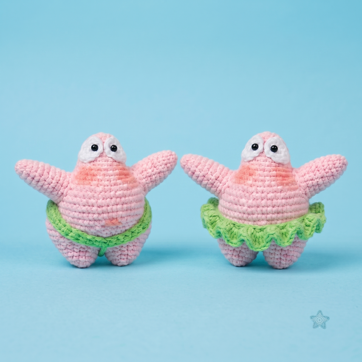 7-in-1 Funny Amigurumi Charm Crochet Pattern Bundle