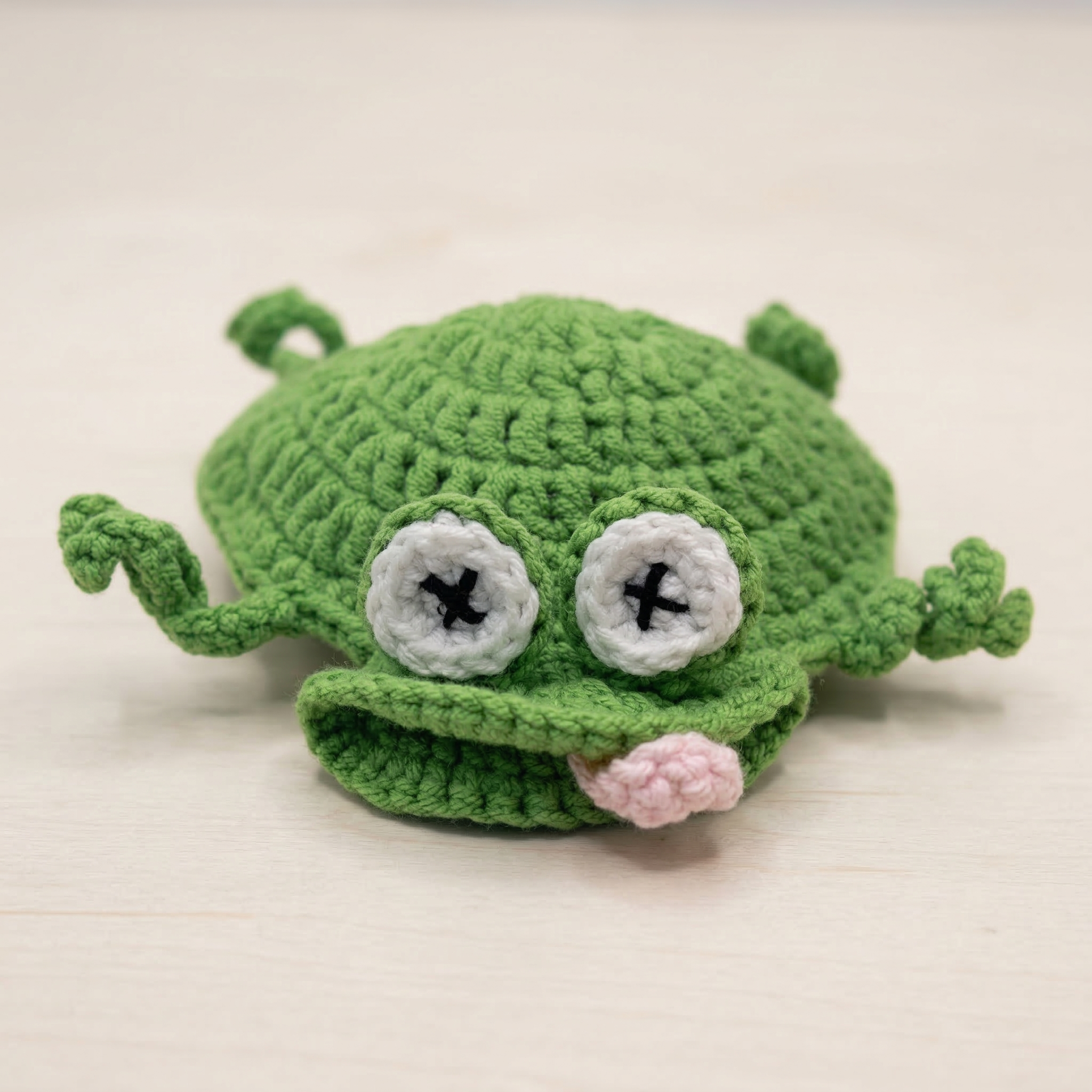 Frog Coaster Crochet Pattern | PDF Download – The Loomie Crochet