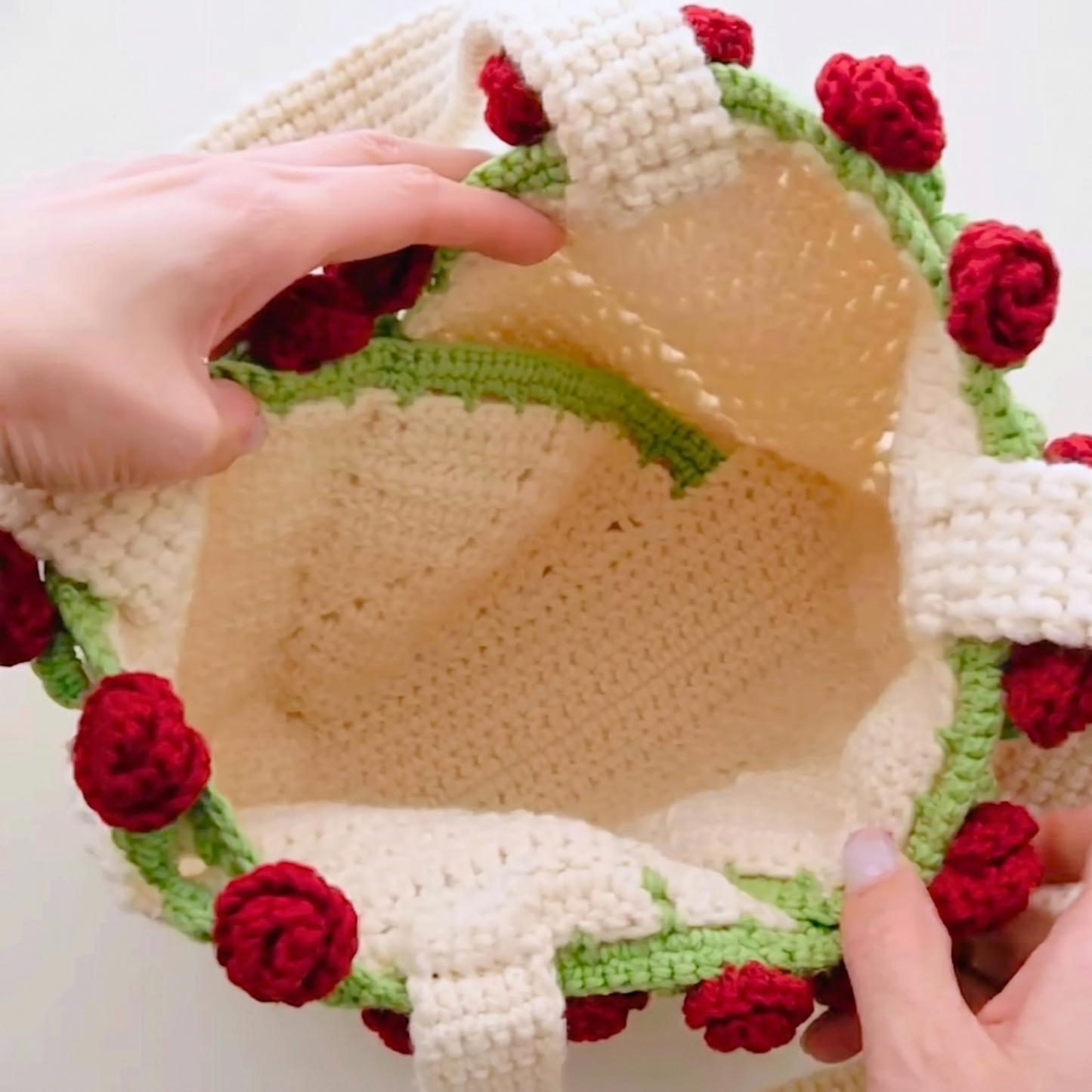Rosie Garden Bag Crochet Pattern