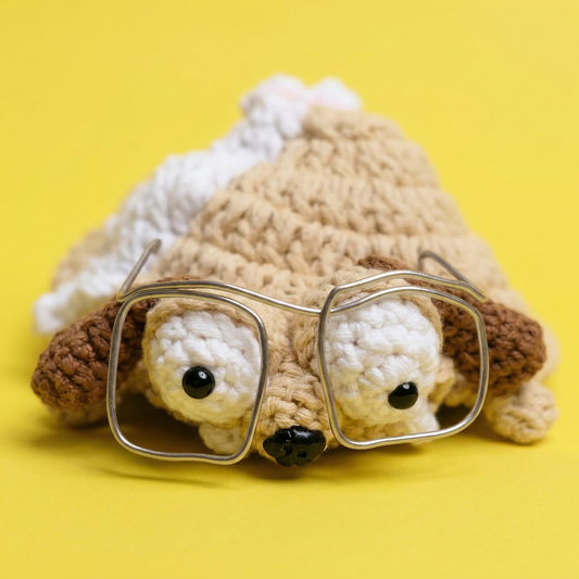 Derby Dog Coaster Crochet Pattern