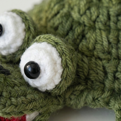 Crocodile Coaster & Pot Crochet Pattern