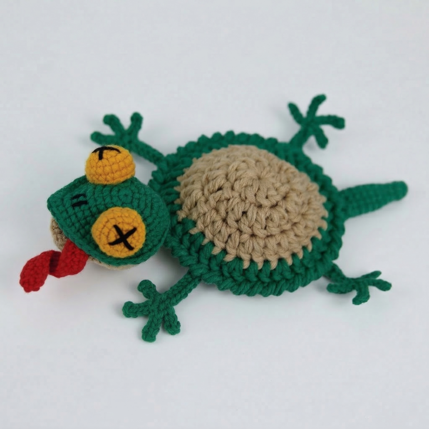 Lizard Coaster & Pot Crochet Pattern