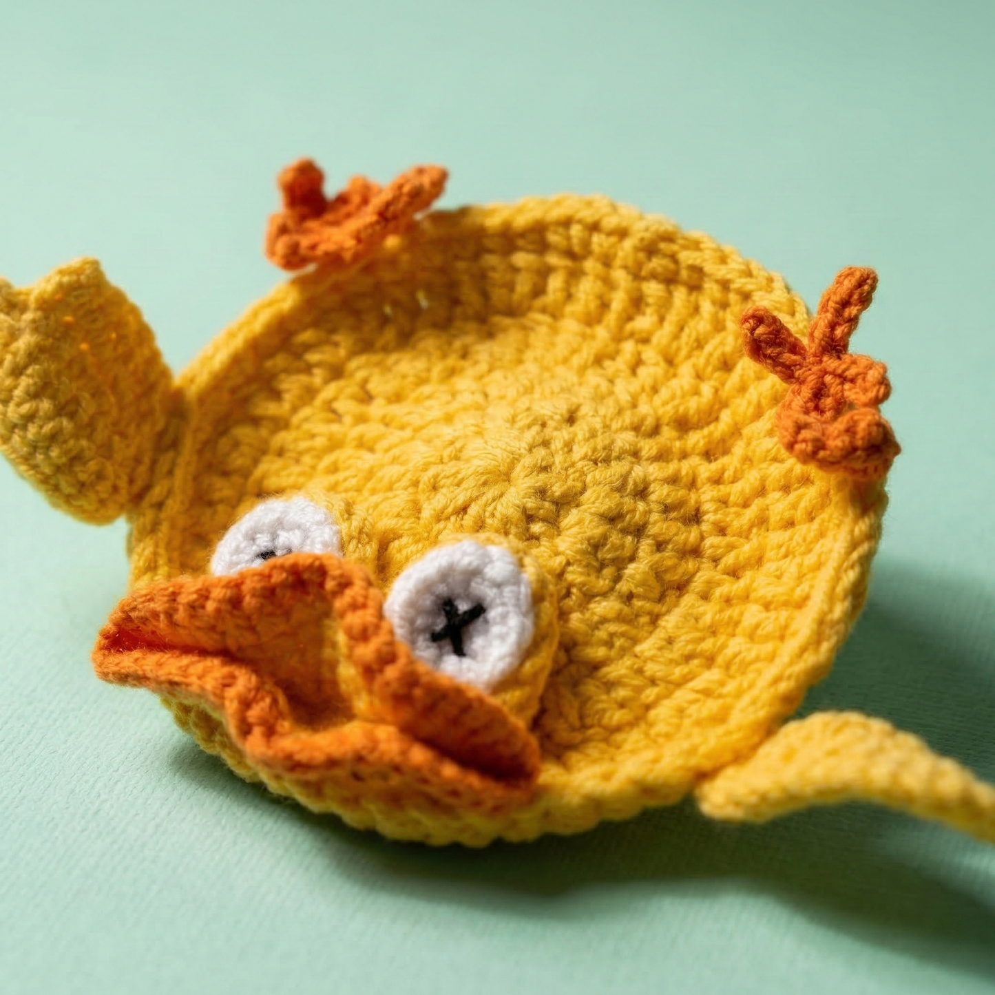 Duck Coaster Crochet Pattern