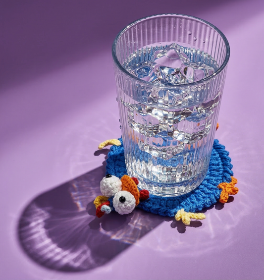 Rooster Coaster & Pot Crochet Pattern