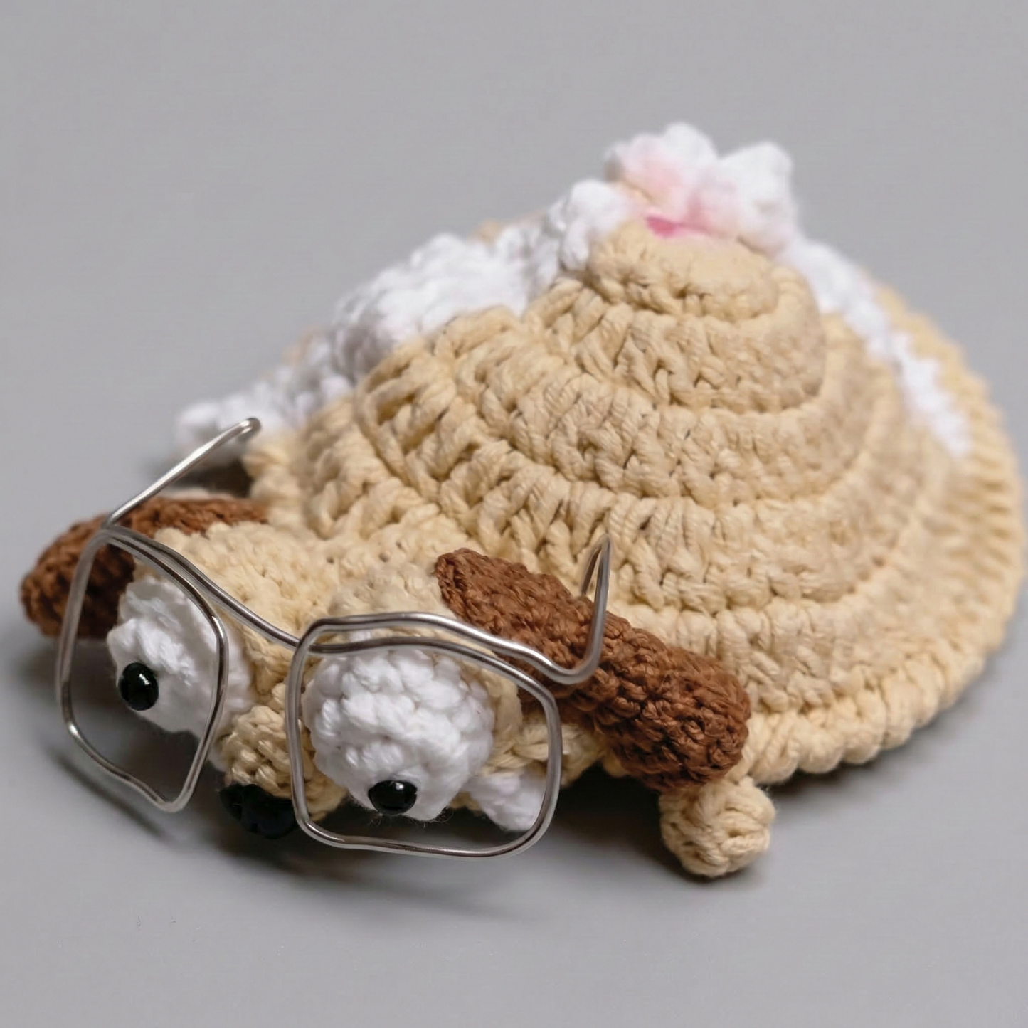 Derby Dog Coaster Crochet Pattern