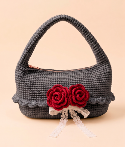 Flower Bag Crochet Pattern