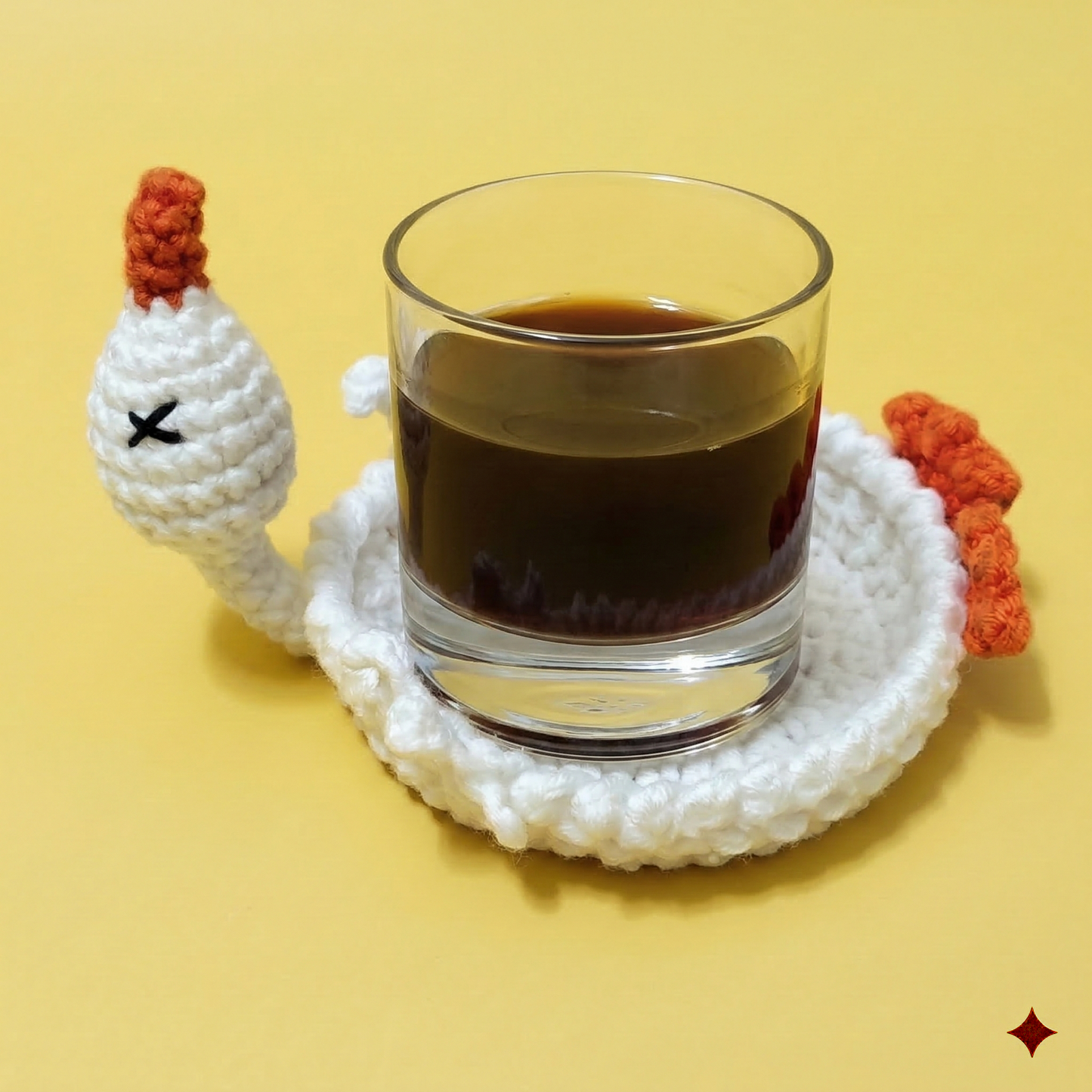 Goose Coaster Crochet Pattern