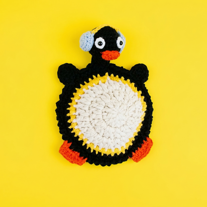 Penguin Coaster & Pot Crochet Pattern