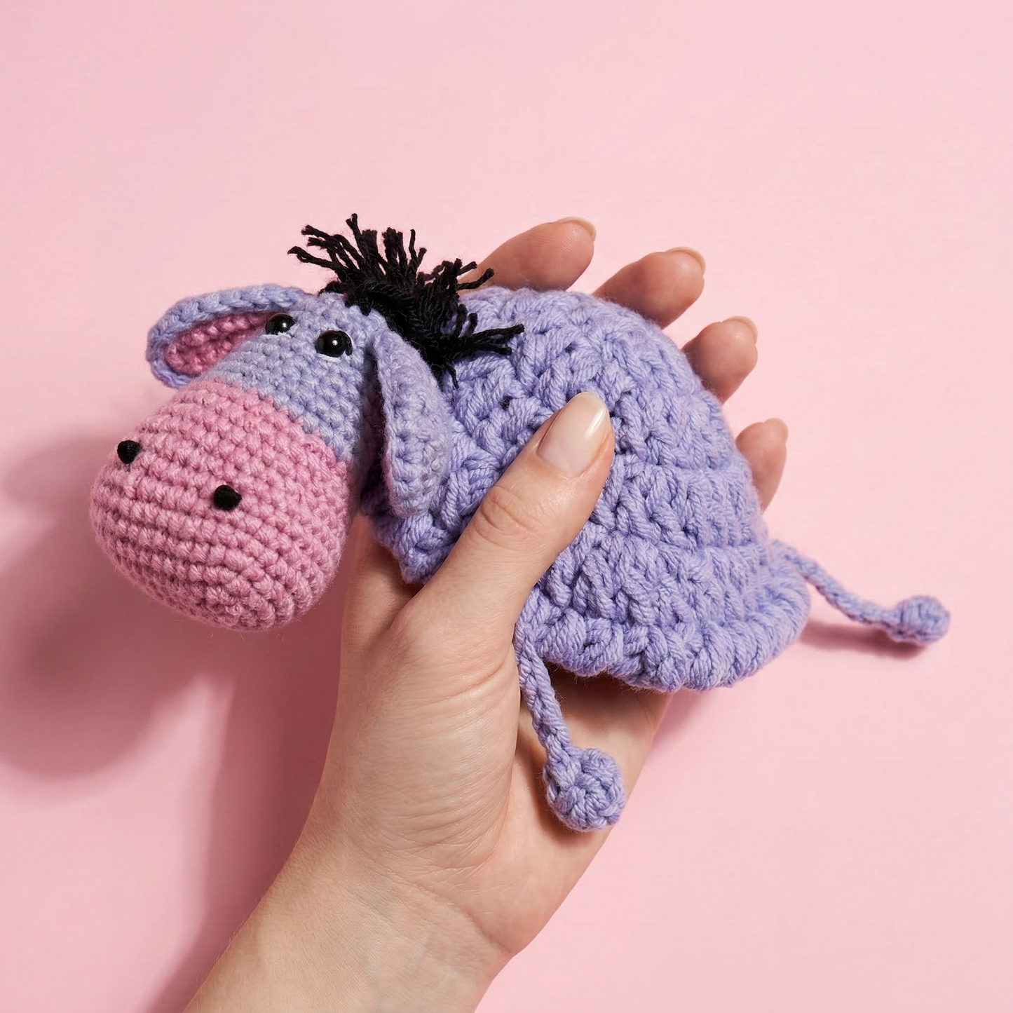 Derby Cow Coaster Crochet Pattern