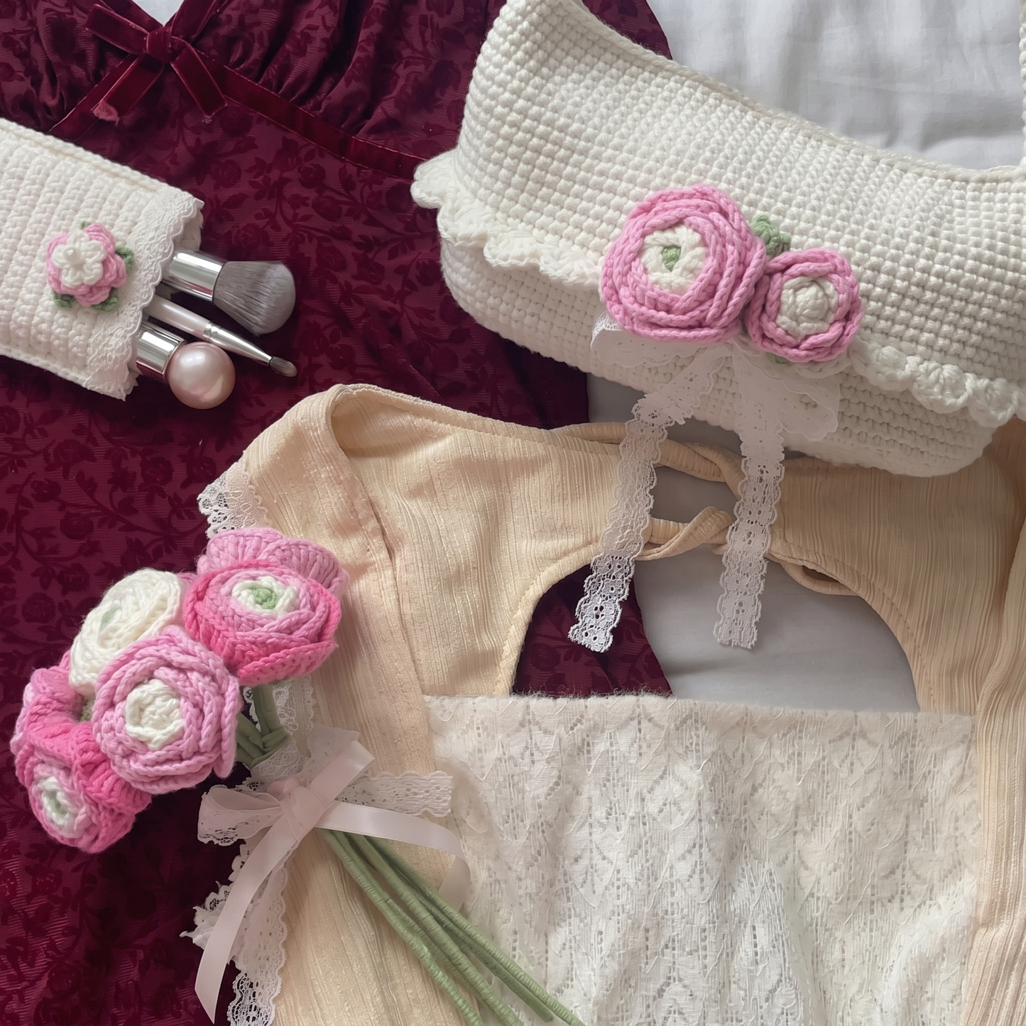 Flower Bag Crochet Pattern
