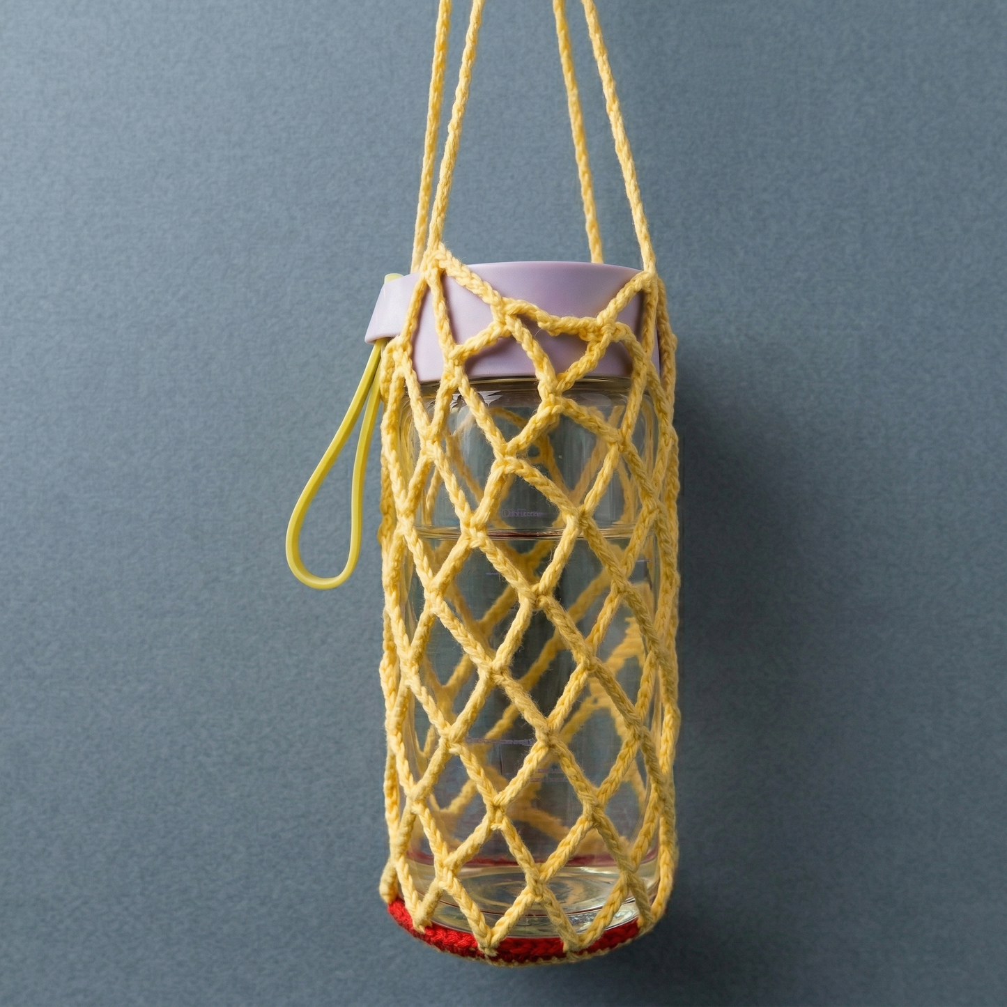 2-in-1 Apple Charm & Bottle Holder Crochet Pattern