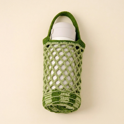 2-in-1 Watermelon Charm & Bottle Holder Crochet Pattern