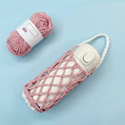 Daisy 2-in-1 Charm Bottle Holder Crochet Pattern