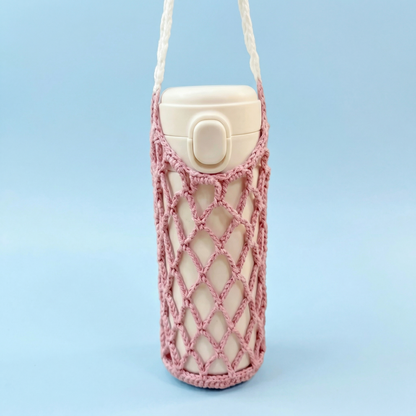 Daisy 2-in-1 Charm Bottle Holder Crochet Pattern