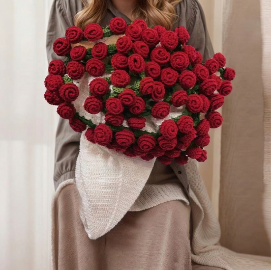 Rosie Bouquet Blanket Crochet Pattern
