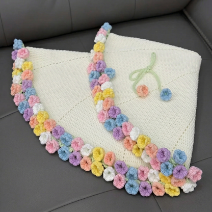 Bellflower Bouquet Blanket Crochet Pattern