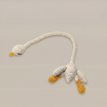 Long Neck Goose Bag Charm Crochet Pattern