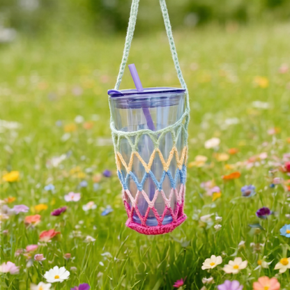 2-in-1 Star Charm & Bottle Holder Crochet Pattern