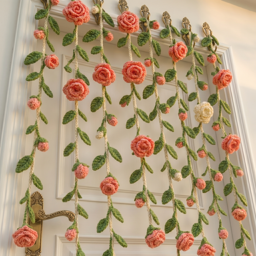 Rose Curtains Crochet Pattern