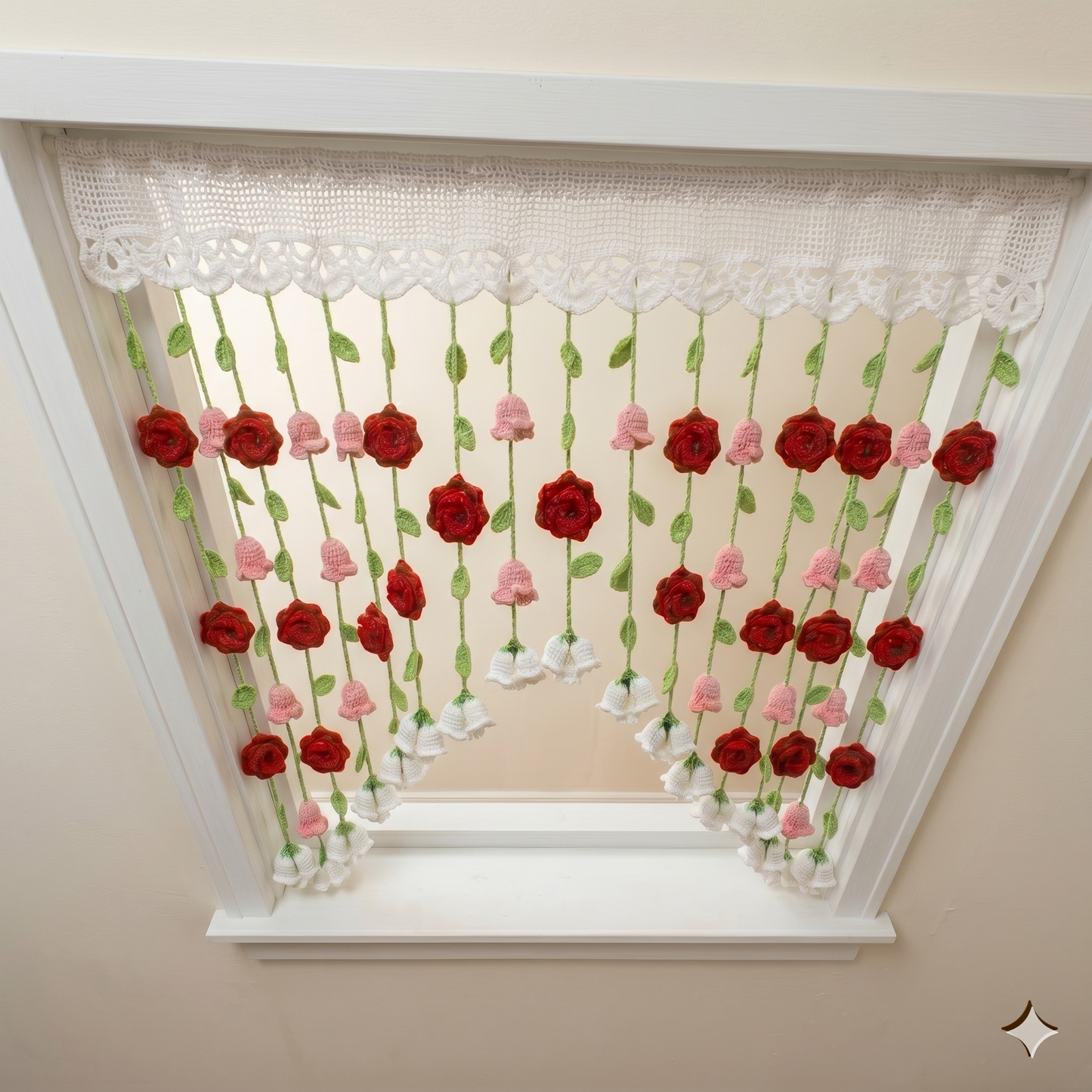 Rosie and Lily Curtains Crochet Pattern