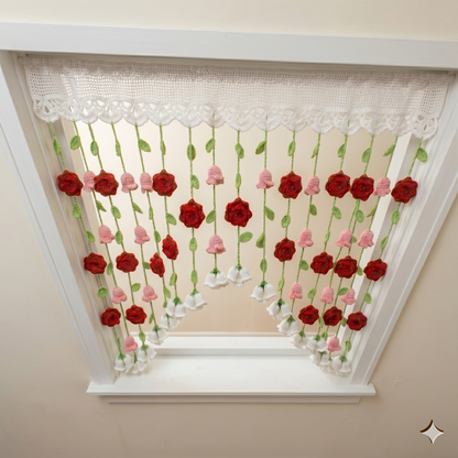 Rosie and Lily Curtains Crochet Pattern