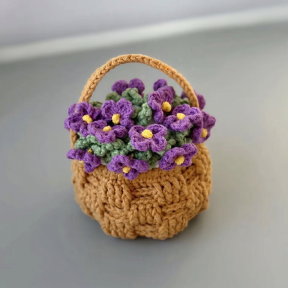 Violet Coaster Crochet Pattern