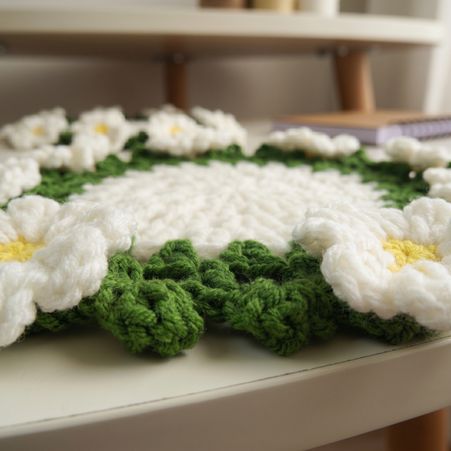 Daisy Coaster Crochet Pattern