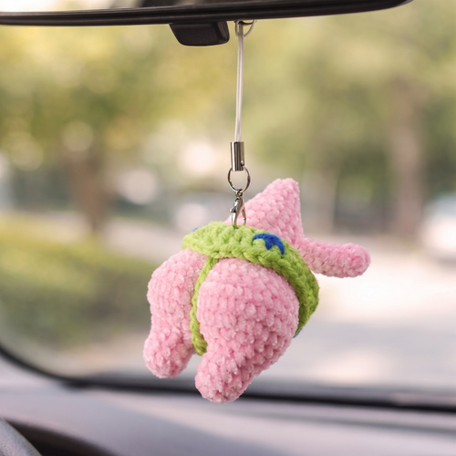 Goofy Pink Star Fish Crochet Pattern