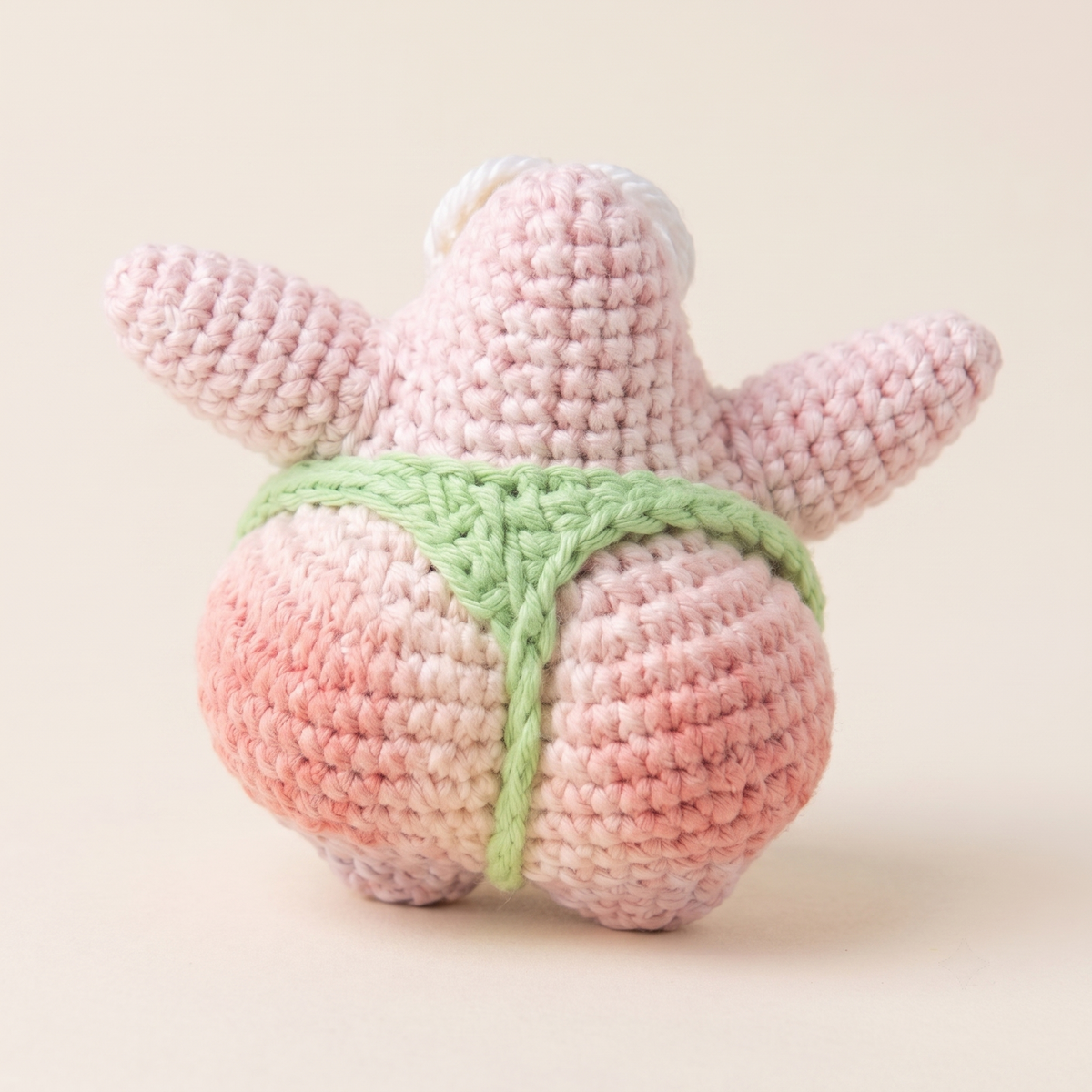 Goofy Pink Star Fish Crochet Pattern