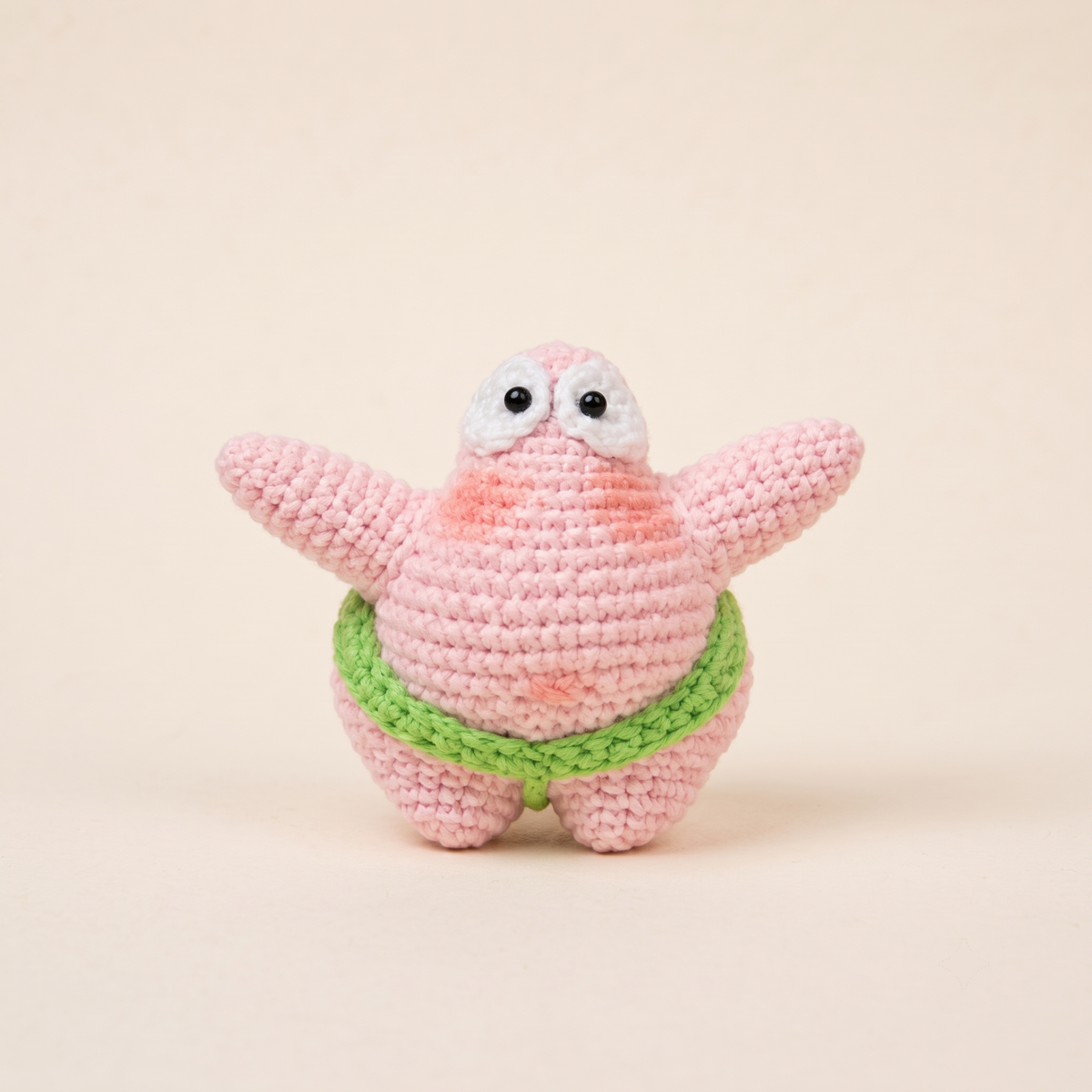 Goofy Pink Star Fish Crochet Pattern