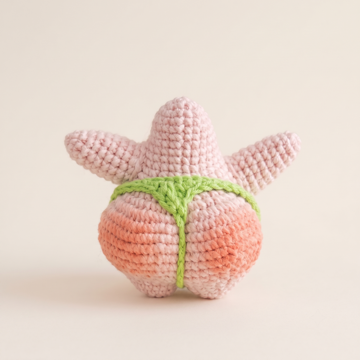 Goofy Pink Star Fish Crochet Pattern